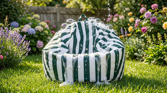Laver un pouf