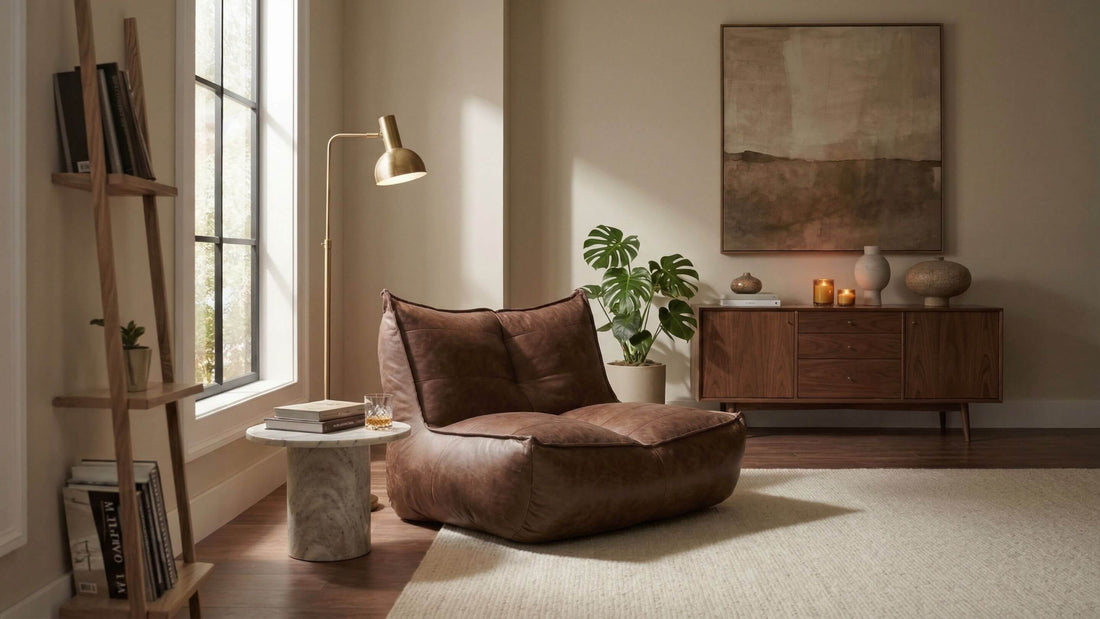 Fauteuil ou pouf ? Le confort n'est plus là où vous le croyez