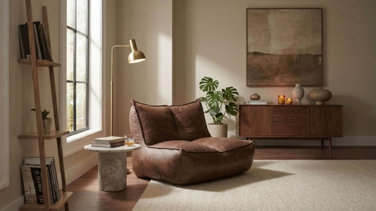 Fauteuil ou pouf ? Le confort n'est plus là où vous le croyez
