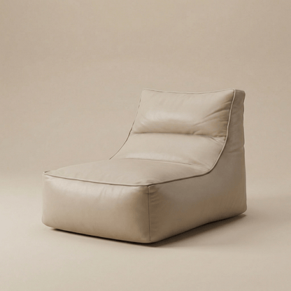 AURA | Fauteuil relax pouf Beige