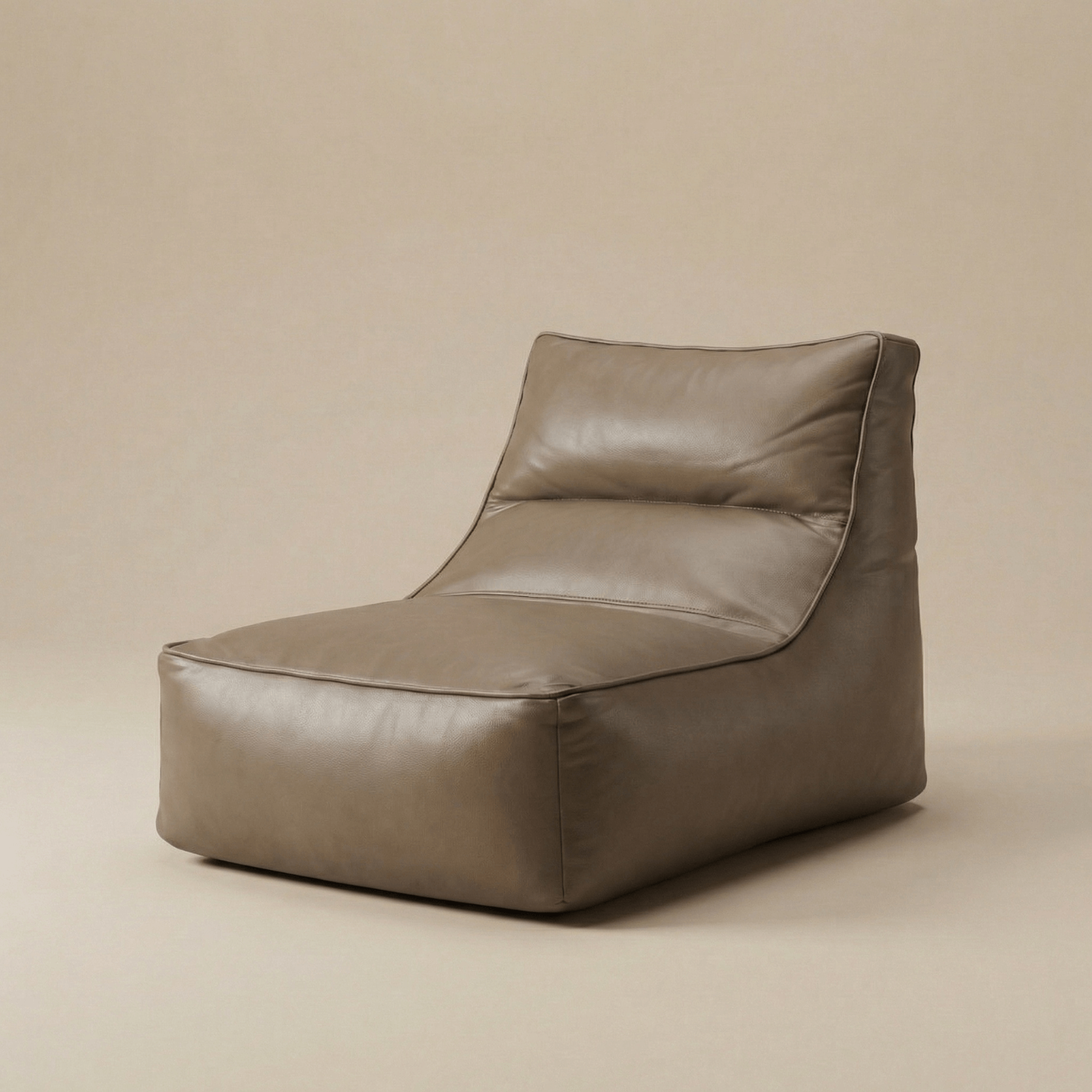 AURA | Fauteuil relax pouf Gris