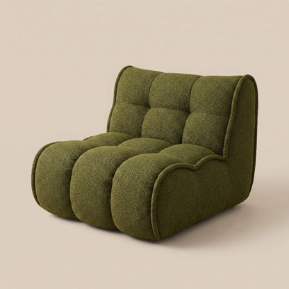 AURA | Pouf chaise longue velours floqué | Nomaï – image 3