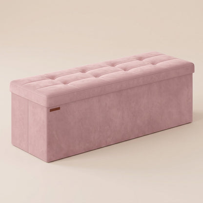 NEST | Banc coffre bout de lit | Nomaï – rose