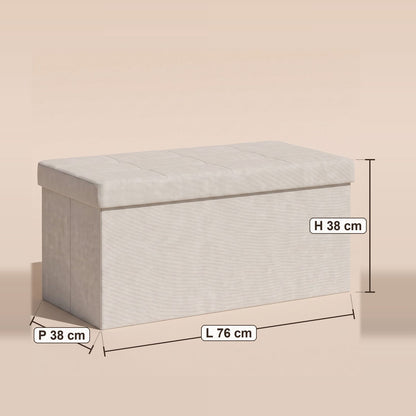 NEST | Banc coffre effet lin | Nomaï – dimensions