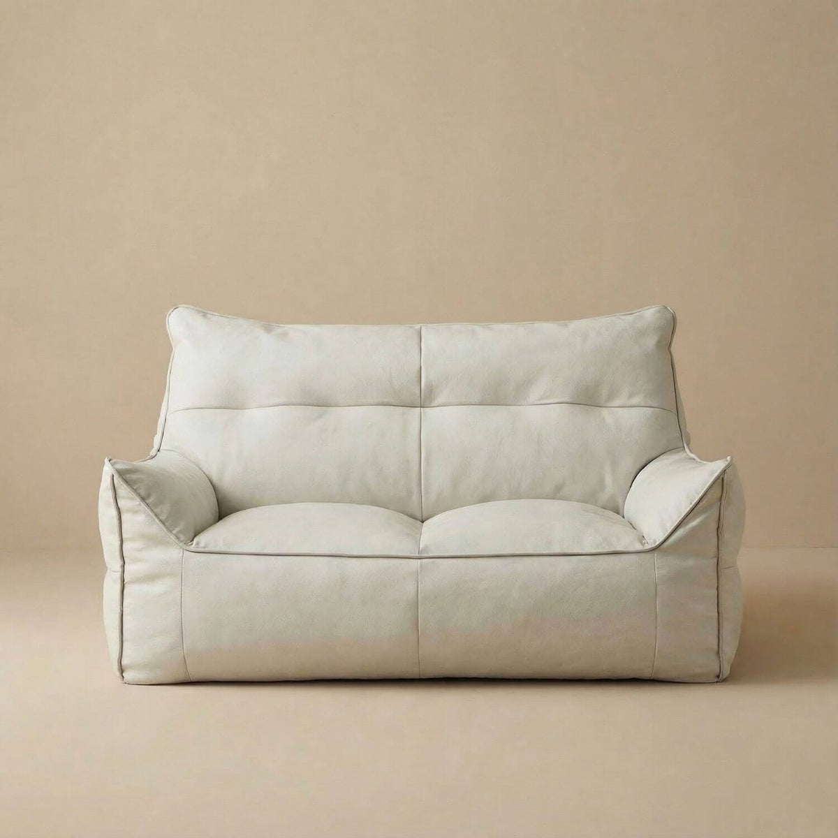 Canapé pouf 2 places | Nomaï Blanc
