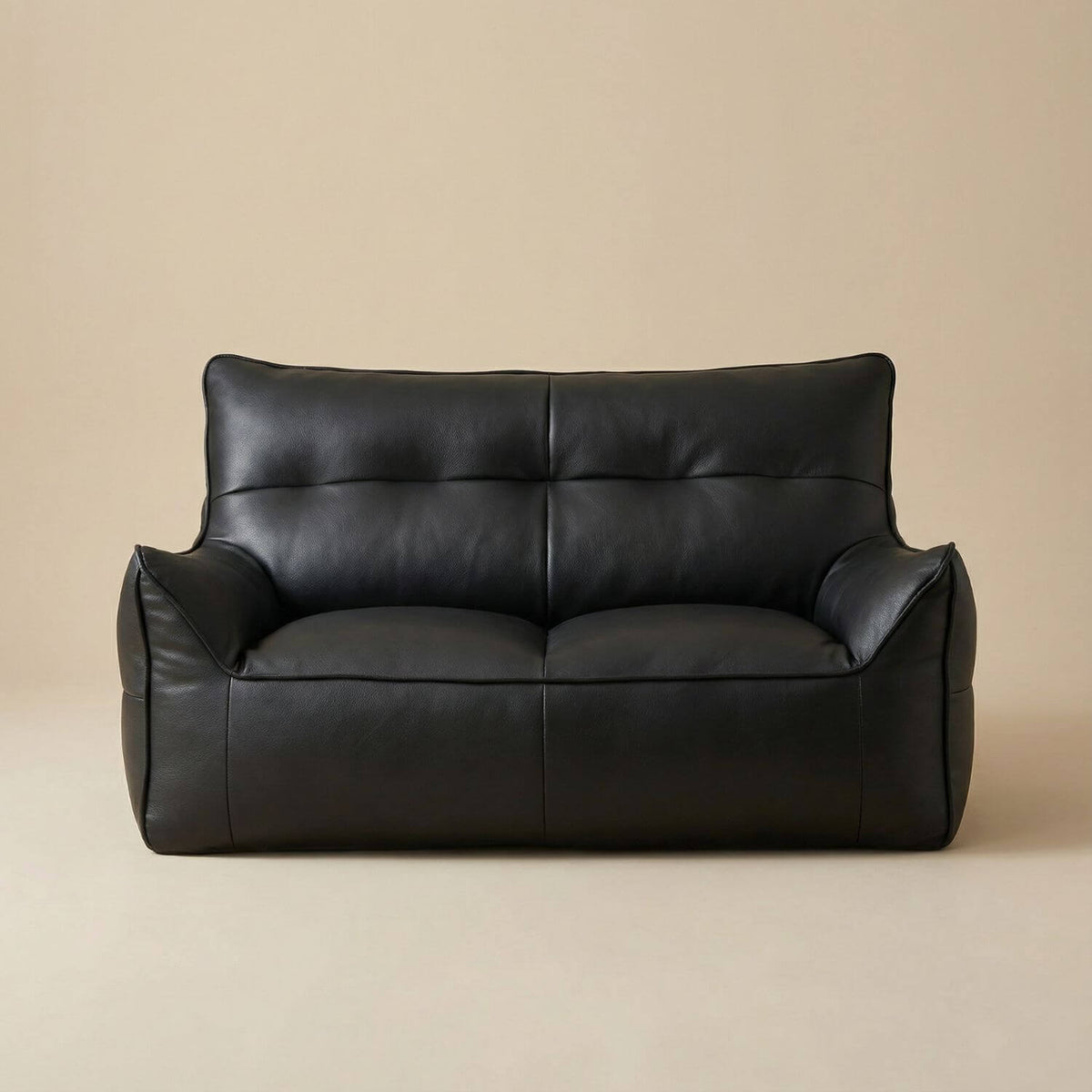 Canapé pouf 2 places | Nomaï Noir