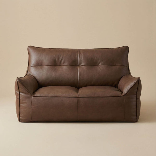 Canapé pouf 2 Places similicuir | Nomaï Café