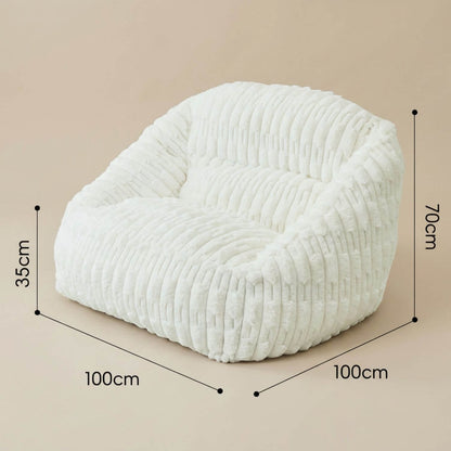 Canapé pouf intérieur | Nomaï white