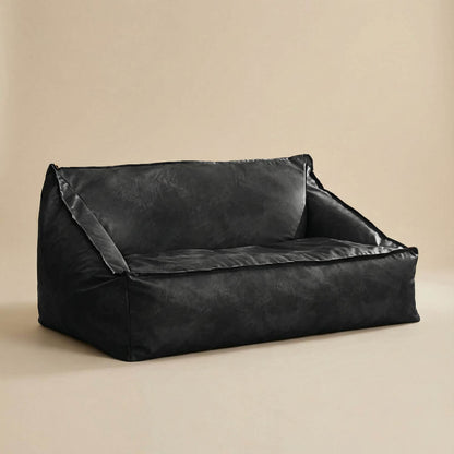 Canapé pouf large et bas | Nomaï Noir