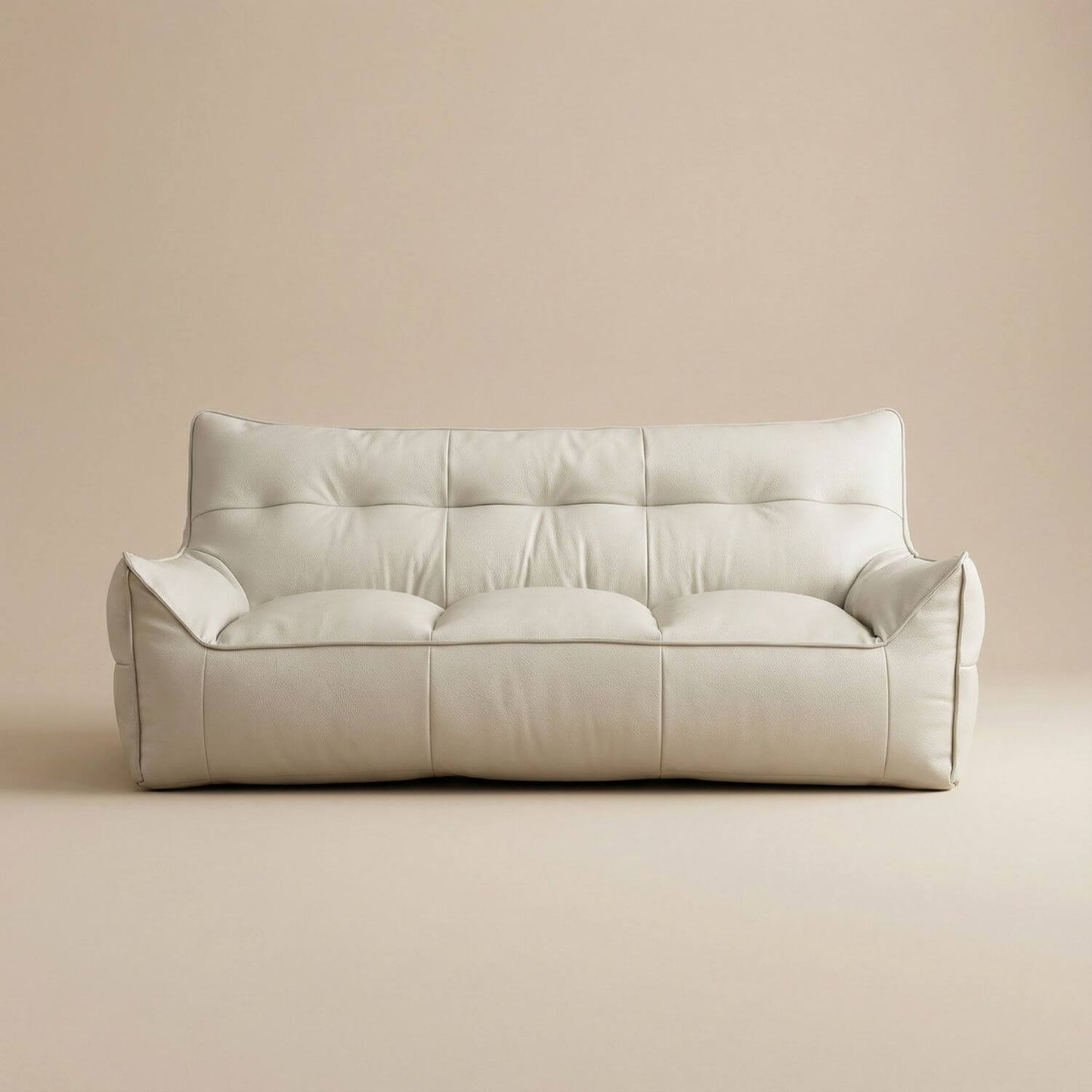 Canapé pouf salon | Nomaï Blanc