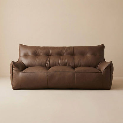 Canapé pouf salon | Nomaï Marron