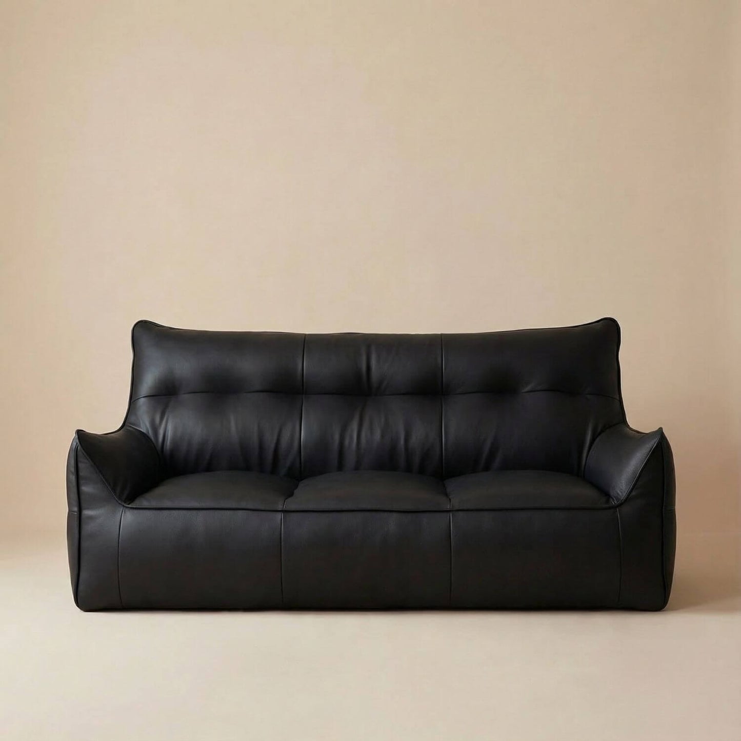 Canapé pouf salon | Nomaï Noir