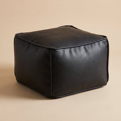 AURA | Chauffeuse pouf | Nomaï – Repose-pied noir
