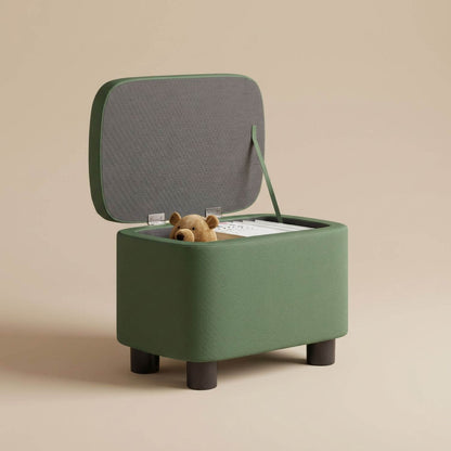 Coffre rangement pouf | Nomaï Vert