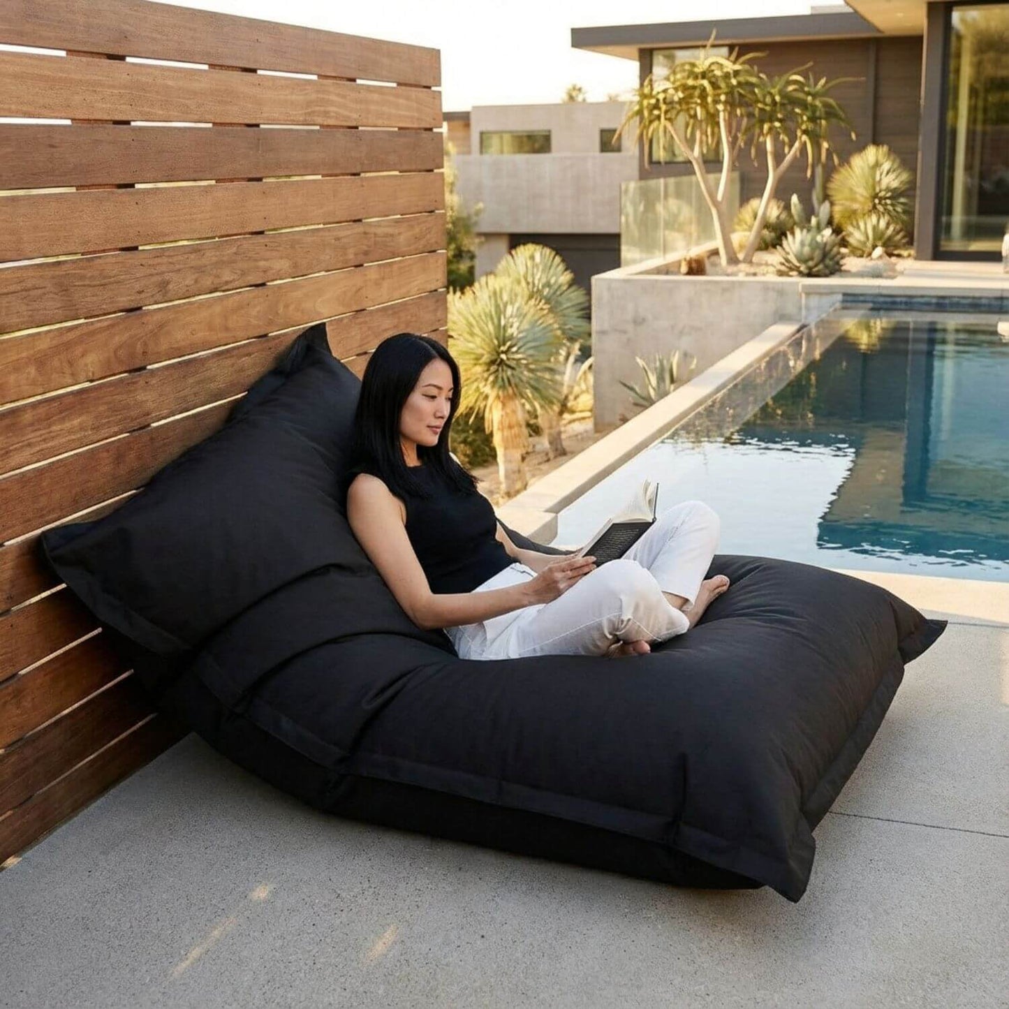 Coussin pouf extérieur | Nomaï