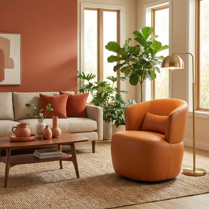Fauteuil pouf blanc | Nomaï