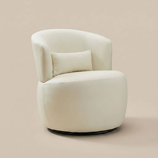 Fauteuil pouf blanc | Nomaï Blanc