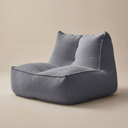 Fauteuil pouf coton | Nomaï Gris