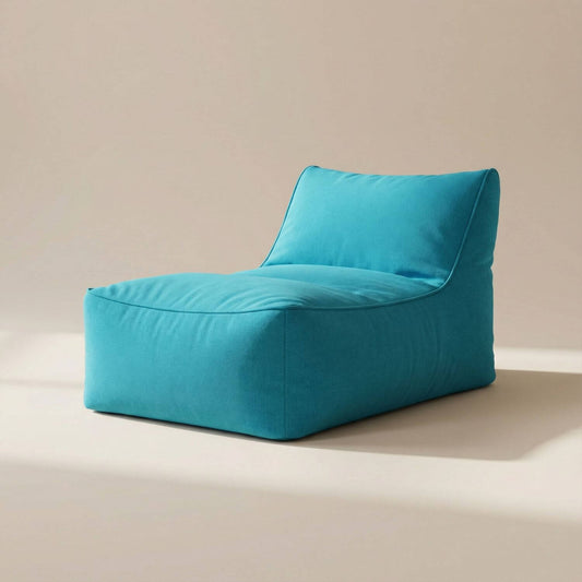 Fauteuil pouf de jardin | Nomaï Bleu