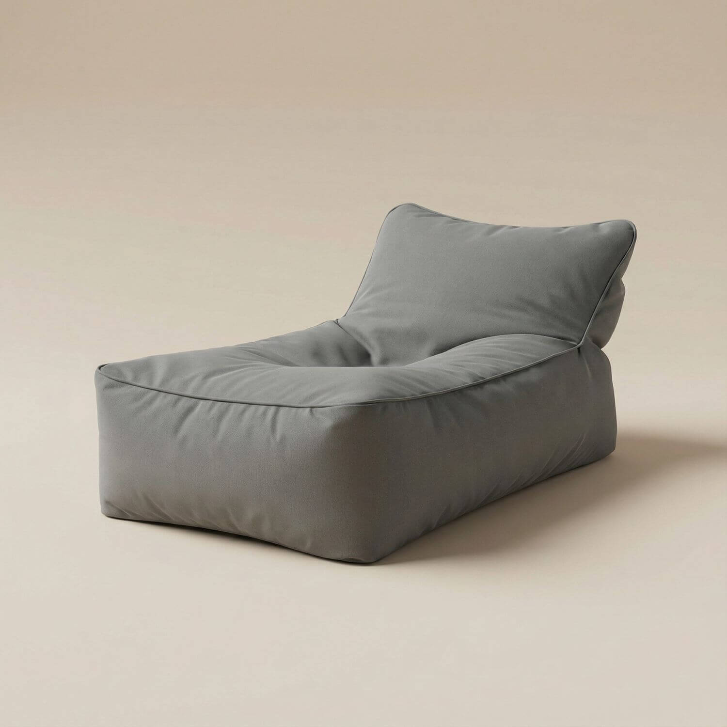 Fauteuil pouf de jardin | Nomaï Gris