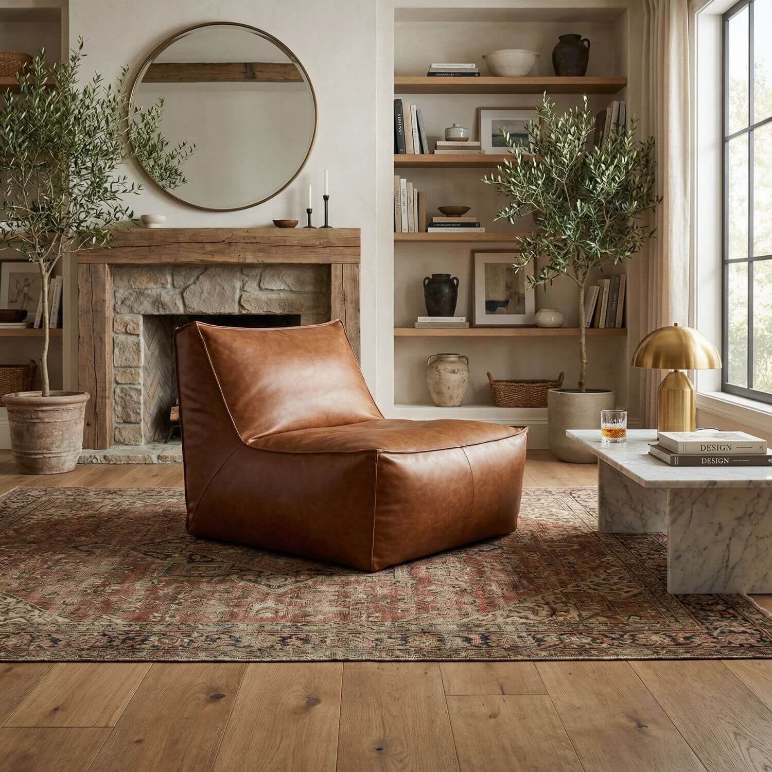 Fauteuil pouf intérieur | Nomaï