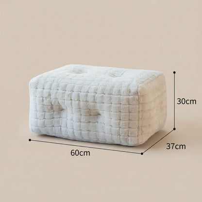 Fauteuil pouf lecture | Nomaï Blanc