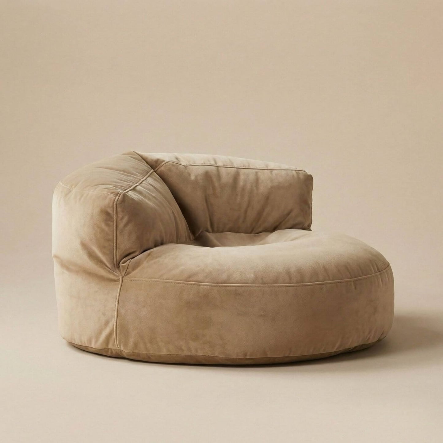 Fauteuil pouf relax | Nomaï Beige