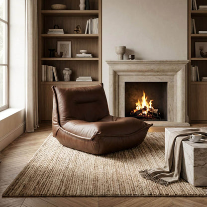 Fauteuil pouf salon | Nomaï