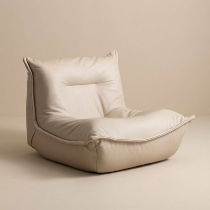 Fauteuil pouf salon | Nomaï Beige