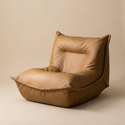 Fauteuil pouf salon | Nomaï Caramel