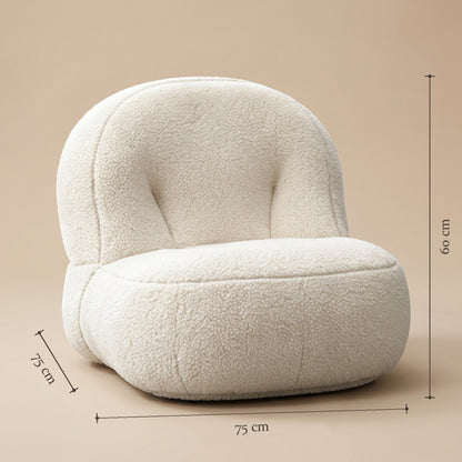 CLOUD | Fauteuil pouf sherpa | Nomaï – dimensions