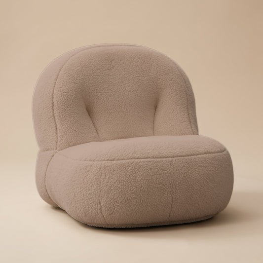 CLOUD | Fauteuil pouf sherpa | Nomaï – Taupe