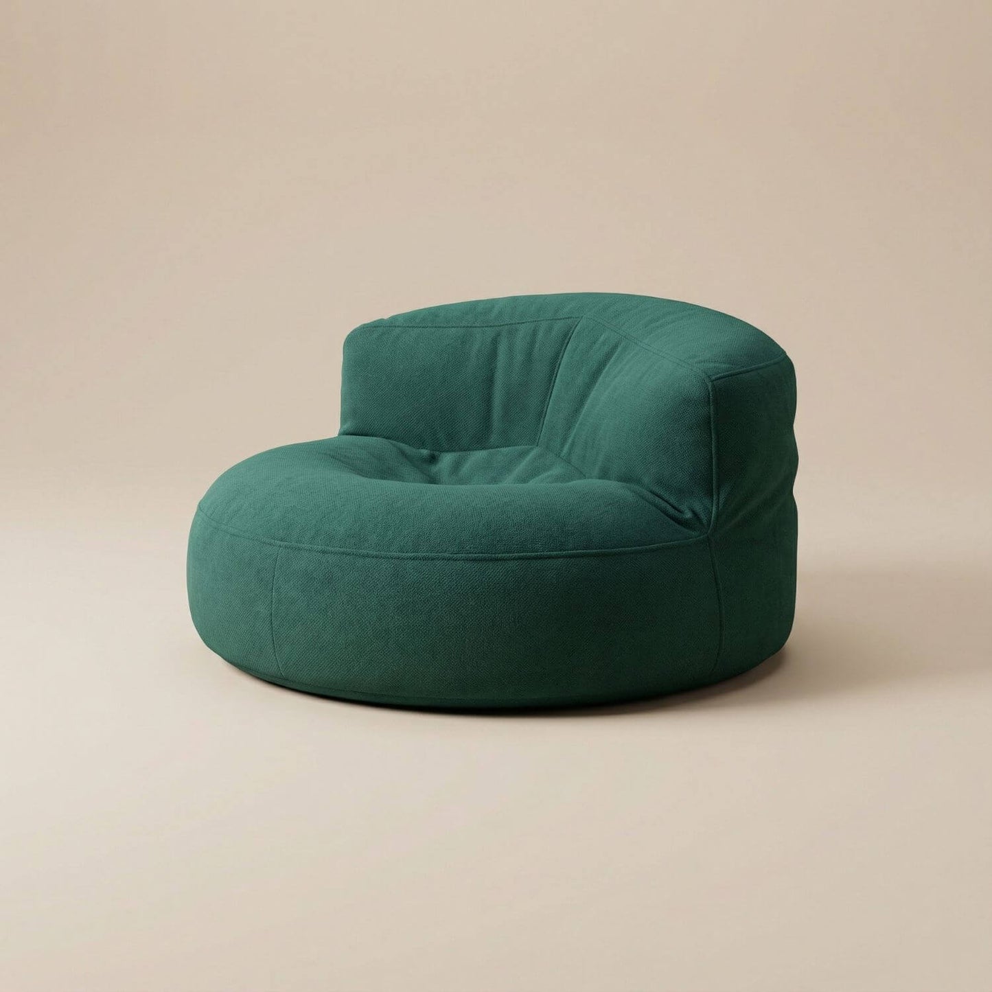 Fauteuil pouf tissu | Nomaï Vert foncé