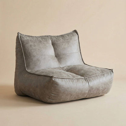 Fauteuil pouf vintage | Nomaï Gris