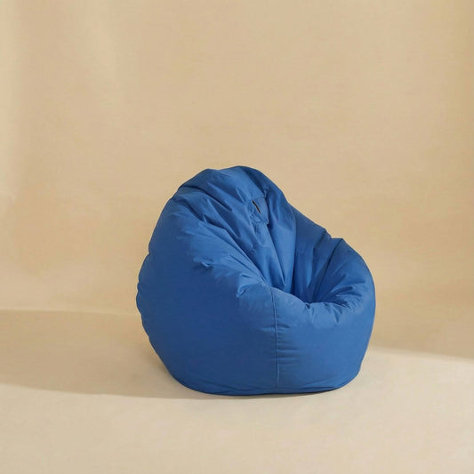 FLOW | Pouf poire extérieur Bleu