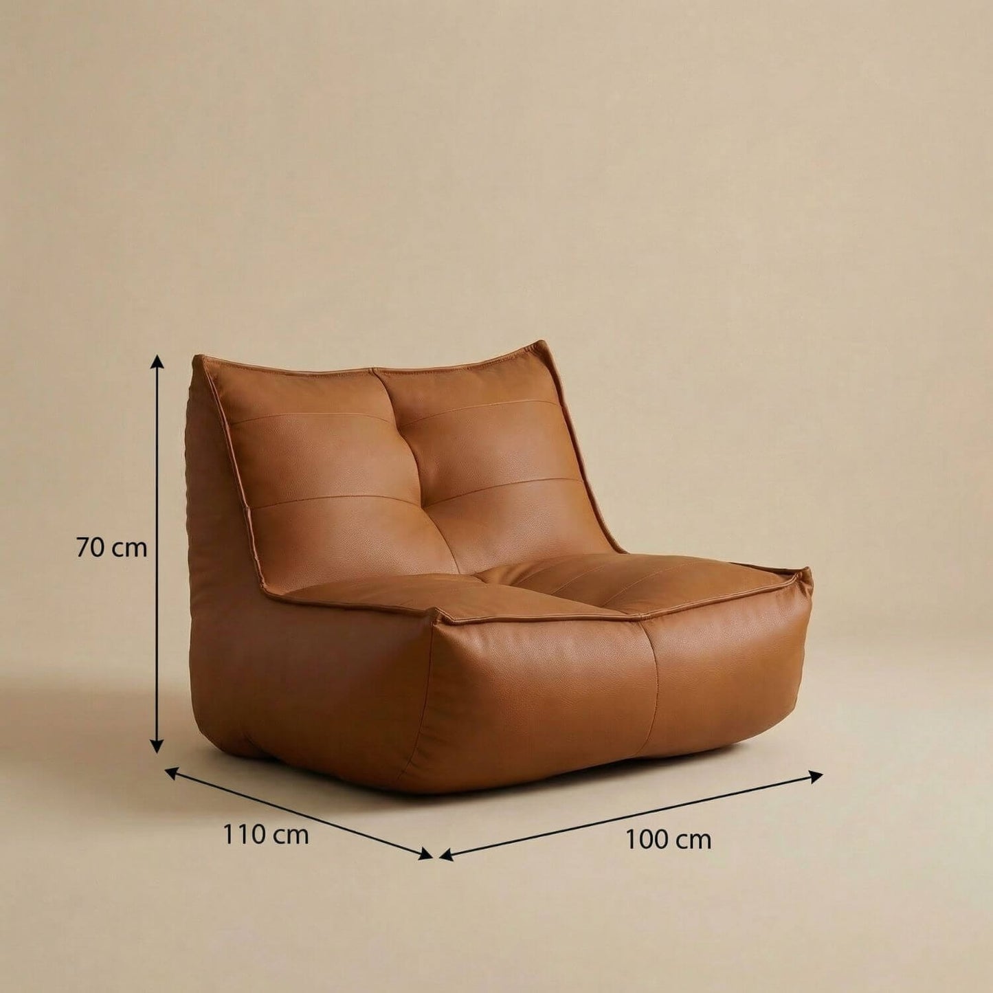 Gros fauteuil pouf | Nomaï