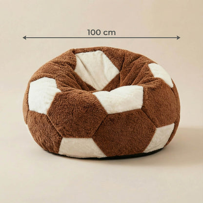 Gros pouf poire | Nomaï Marron