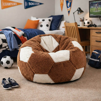 Gros pouf poire | Nomaï Marron