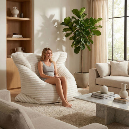 Gros pouf salon | Nomaï