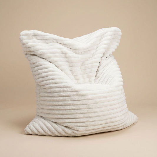 Gros pouf salon | Nomaï Blanc