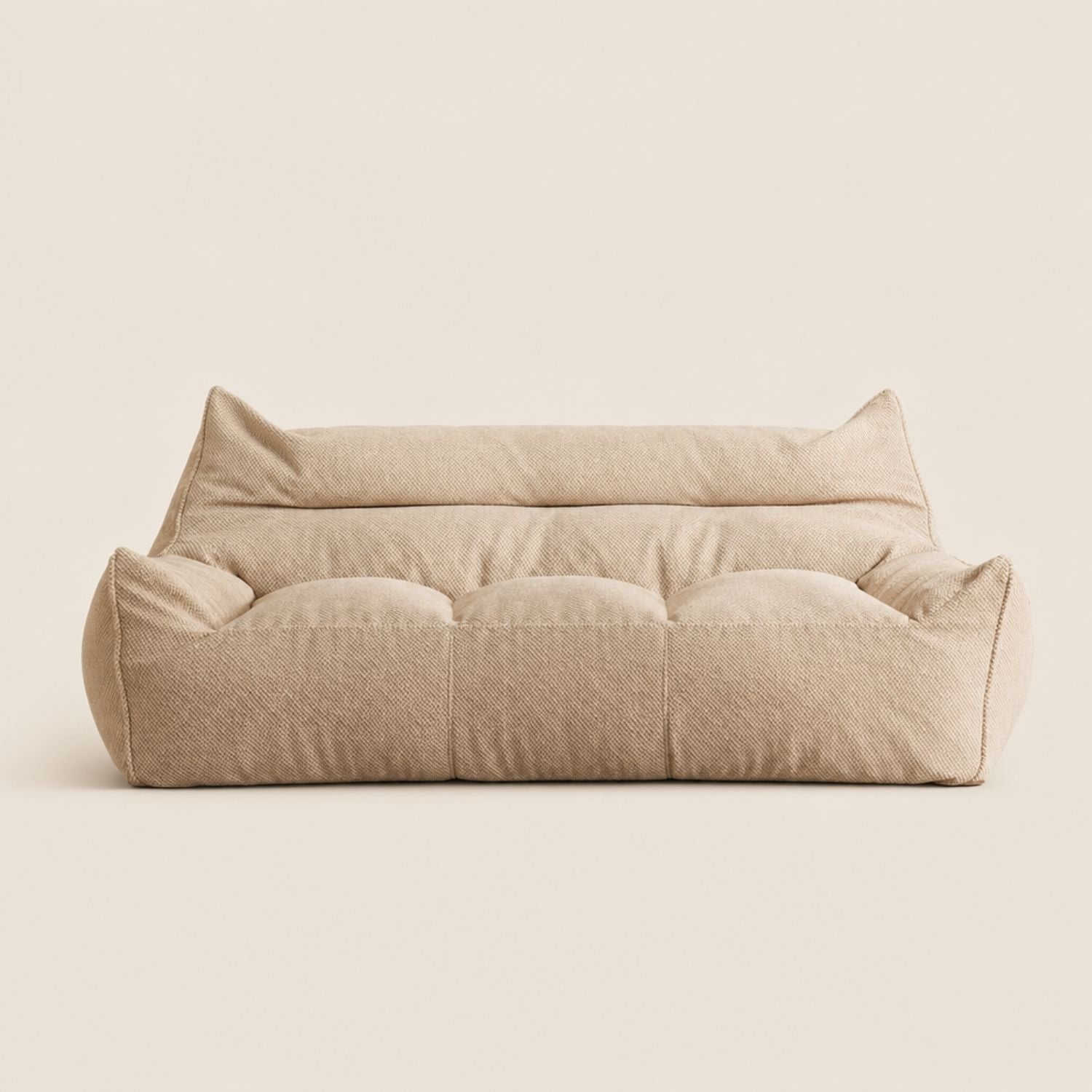 LOUNGE | Canapé pouf 3 places velours côtelé | Nomaï