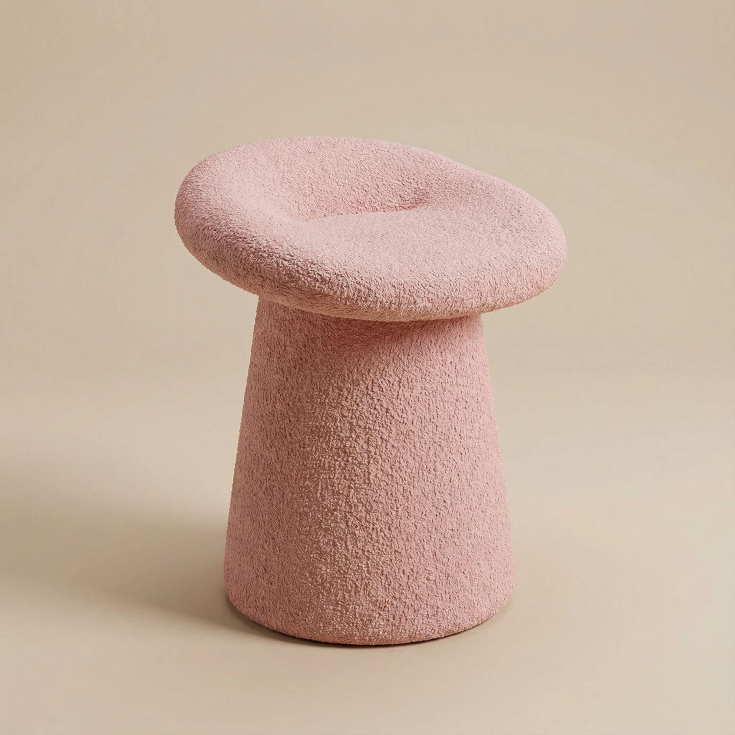 Petit pouf bouclette | Nomaï Rose