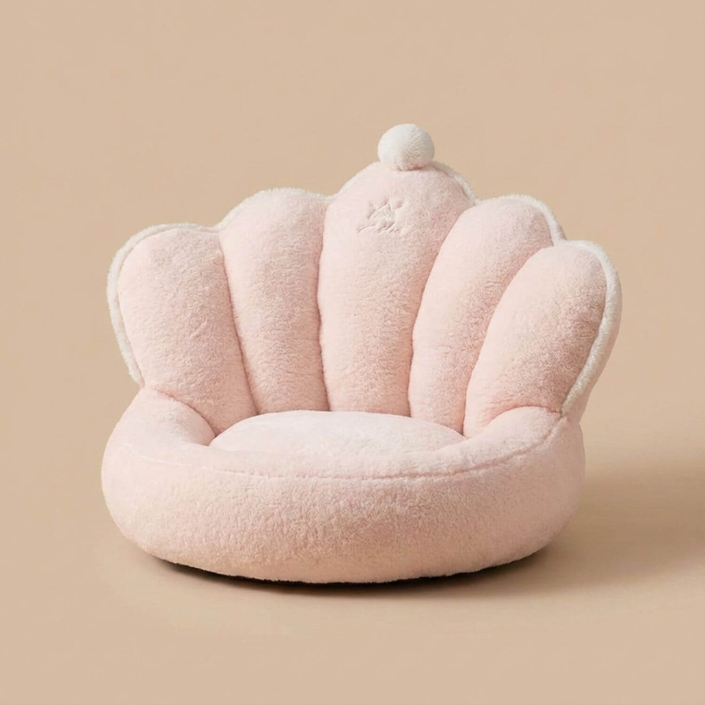 Petit pouf sol enfant | Nomaï Rose / 50x40cm