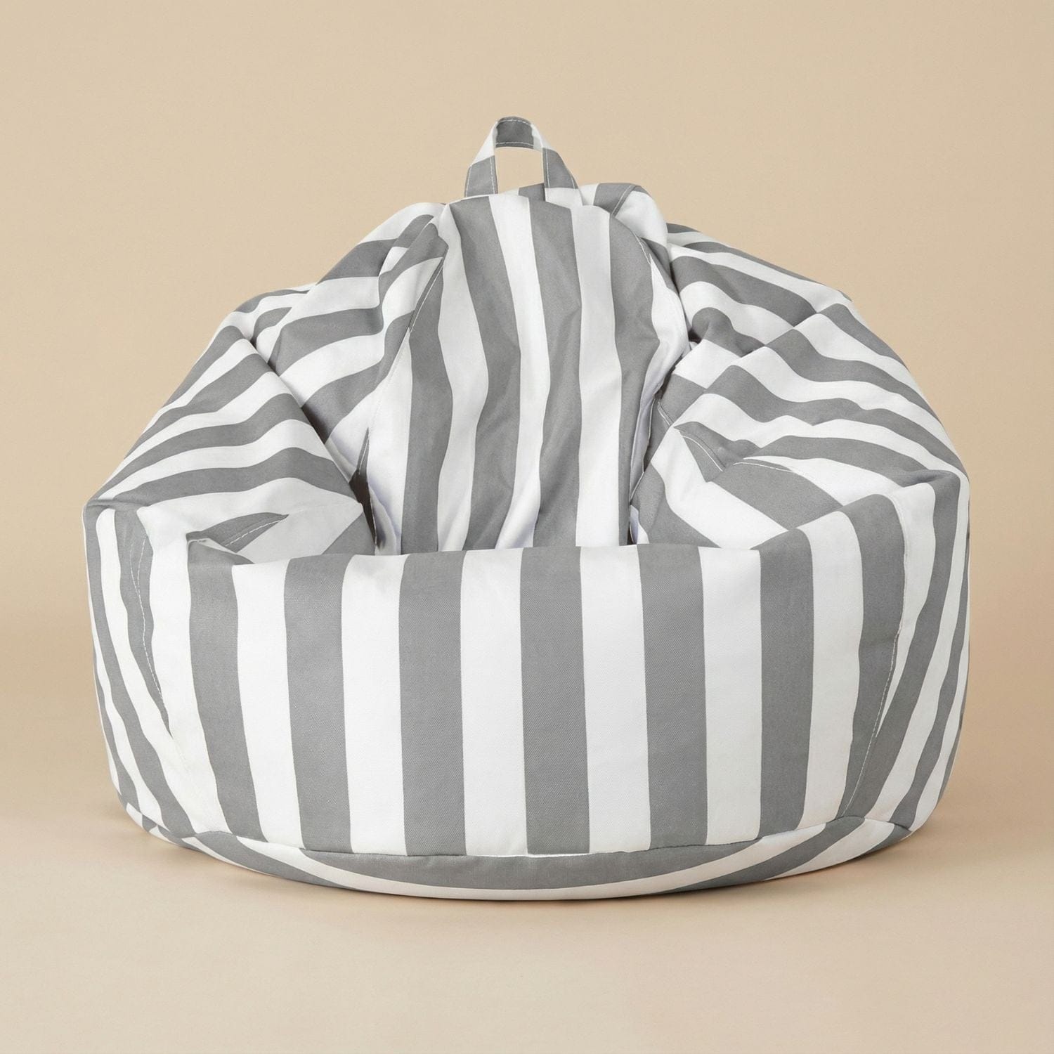 Poire pouf extérieur enfant | Nomaï Gris clair