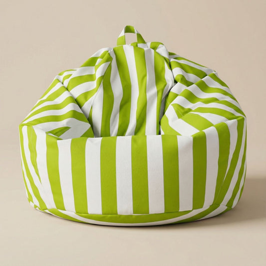 Poire pouf extérieur enfant | Nomaï Vert clair