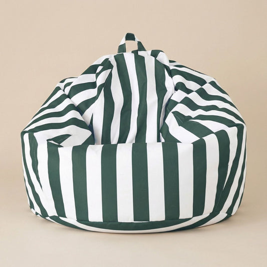 Poire pouf extérieur enfant | Nomaï Vert foncé