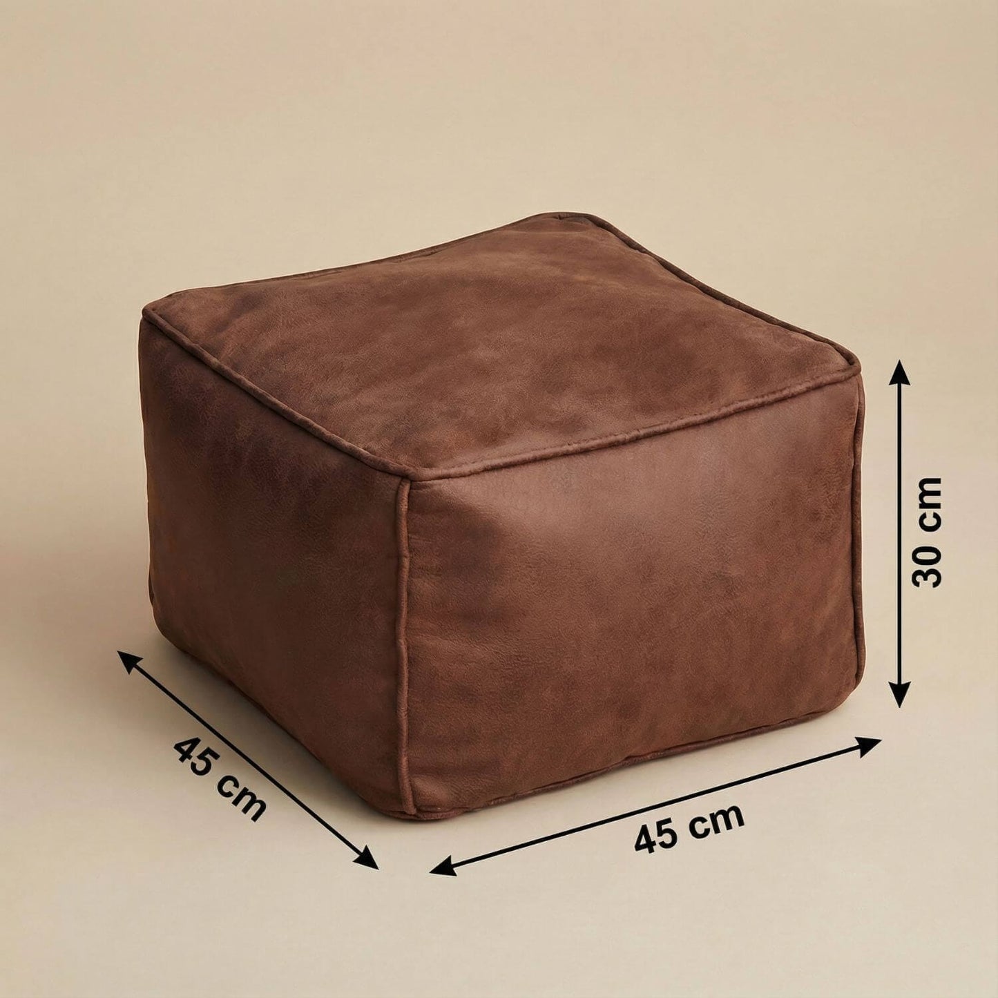 Pouf carré salon design | Nomaï