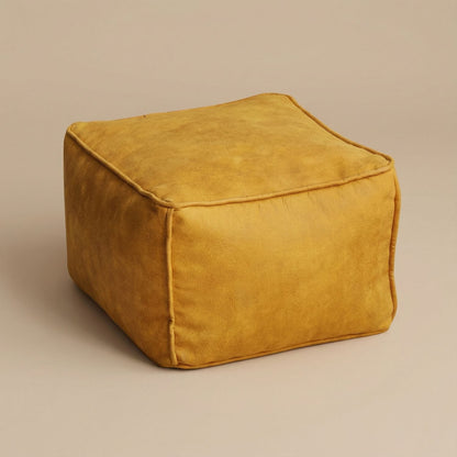 Pouf carré salon design | Nomaï Jaune