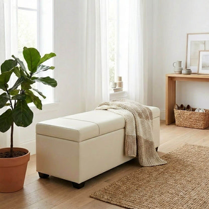 Pouf coffre de rangement design | Nomaï