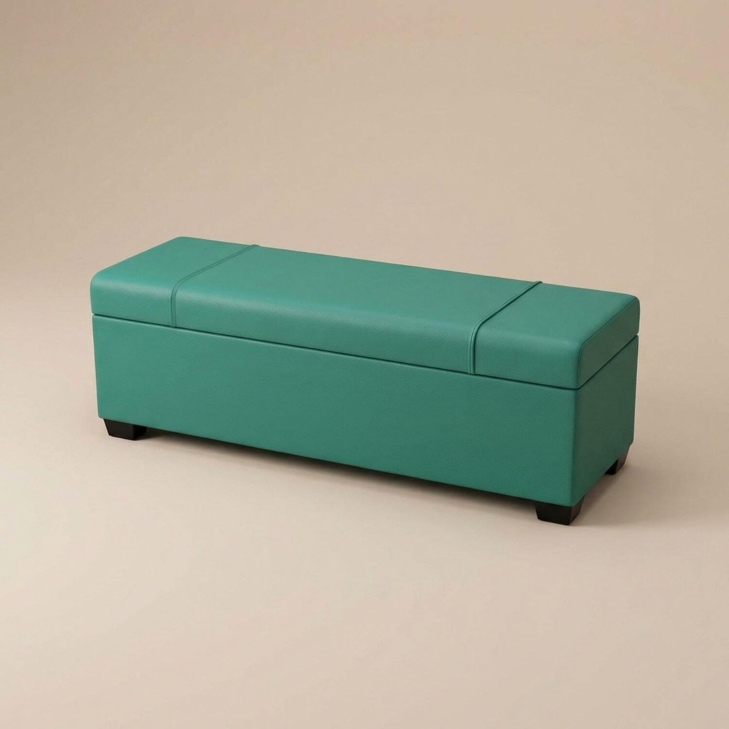 Pouf coffre de rangement design | Nomaï Bleu